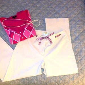 🎀 Talbots stretch cropped khakis